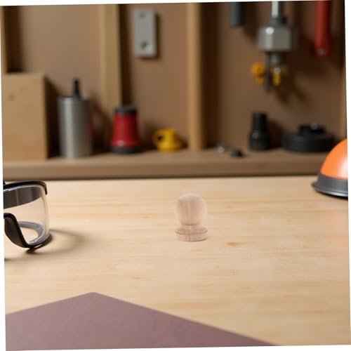 Miniatura 7 de Topperfun 4 Piezas Remates De Madera Sin Pintar Para Escaleras Y Muebles Finiales Decorativos Para Barandillas Y Postes De Cama Accesorios Para Decoración De Interiores Y Gabinetes