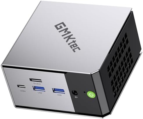 GMKtec Mini PC AMD Ryzen 5 PRO 6650H (Turbo 4.50GHz) 16GB DDR5 1TB NVME SSD Dual NIC LAN 2.5GbE Oculink, USB4, HDMI, USB-C Desktop Computer M8 GMKtec Mini PC AMD Ryzen 5 PRO 6650H (Turbo 4.50GHz) 16GB DDR5 1TB NVME SSD Dual NIC LAN 2.5GbE Oculink, USB4, HDMI, USB-C Desktop Computer M8