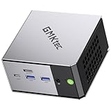 GMKtec Mini PC AMD Ryzen 5 PRO 6650H (Turbo 4.50GHz) 16GB DDR5 1TB NVME SSD Dual NIC LAN 2.5GbE Oculink, USB4, HDMI, USB-C Desktop Computer M8