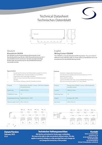 SALUS 132502 Controls and Temperature Controllers, N.A, White - Image 4