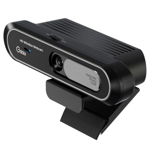 Gsou Wireless Webcam with Auto Cover