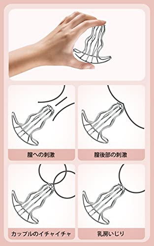 アナルプラグ アナルディルド 中空アナルグッズ 柵状あなるプラグ ステンレス 透かし彫りディルド あなる 初心者 男性 女性用 アナル責め 温感プレイ可 多用途 アダルトグッズ 3点セット (オーバル) - 画像2