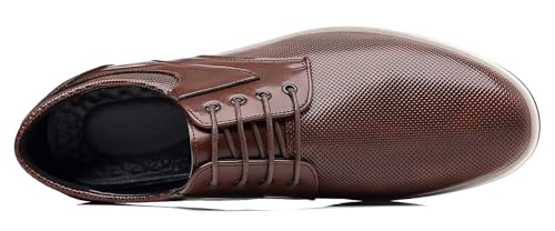 Image of Men's Fashion Casual Oxford Shoes Lace-up Formal Sneakers