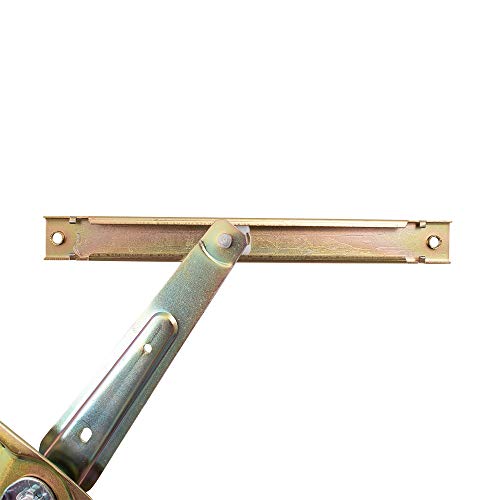 Autoandart Brock Replacement Pair Set Front Manual Window Lift Regulators Compatible With 92-95 Civic Coupe & Hatchback 72250-Sr3-003 72210-Sr3-003 #TOP7