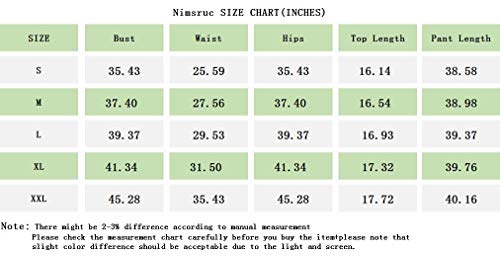 Nimsruc Two Piece Outfits For Women Tie Dye Casual Pants Sets Tracksuit Jogging Suits Matching Clothing Orange L #TOP3