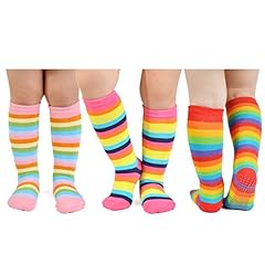Rainbow Multi, 3 Pairs