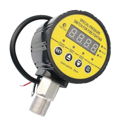 KKFAUS HC-Y810 12V DC 1MPA 5MPA 10MPA 30MPA Hydraulic Air Compressor Digital Pressure Switch M20 x 1.5 G1/2 G1/4 Customizable(Th
