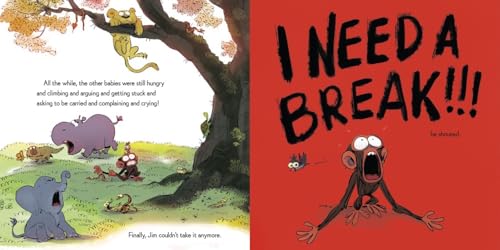 Grumpy Monkey Mom for a Day: Includes Fun Stickers - Image 4