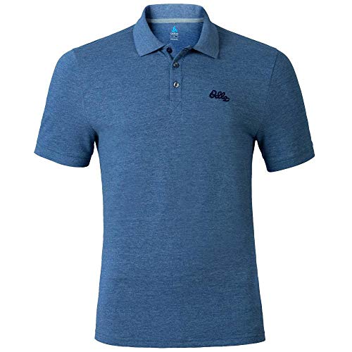 Preisvergleich Produktbild Odlo Herren Shirt s / s Trim Polo, Peacoat Melange, 3XL