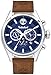 Timberland Orologio Da Polso Uomo In Pelle Ashmont 46 Mm, Argento, Cinghia - 3