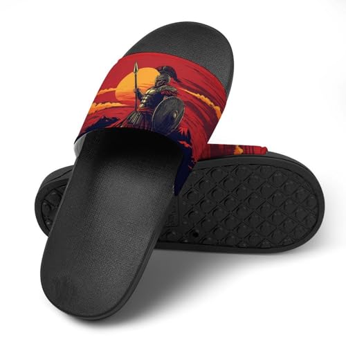 Ancient Greek Spartan House Sandals Slip On Bathroom Slippers Beach Summer Shoes for Men Women4