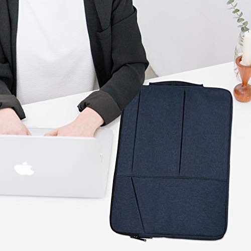 Dealcase ST02-15.6C- NAVY BLUE 15.6 Inch Laptop Briefcase Bag Compatible Hp 15.6 Inch Laptop/Envy X360 /Probook/Omen 15,Acer Aspire E 15/Predator Helios 300/Chromebook 15,Dell Inspiron 15,Msi Gv62,Samsung Asus Laptop Case,Navy Blue thumb #6
