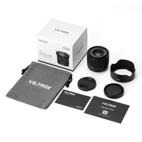 Image of VILTROX 35mm f1.7 Fuji, AF 35mm F1.7 X-Mount for Fujifilm X Mount, Auto Focus X Mount Lens for Fujifilm X-T1 X-T10 X-T2 X-T20 X-T3 X-T4 X-T100 X-T200 X-T30 X-PRO02 XS10 XS20