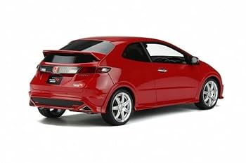 エブロ HONDA シビック タイプR ユーロ レッド 1/43ミニカー エブロ 1/43 ホンダ シビック 無限 RR レッド 完成品 : シュー