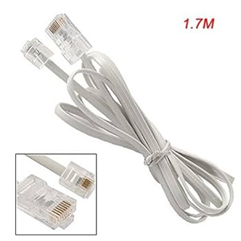 LANケーブル コネクター 4袋セット Amazon.co.jp: Sitrda RJ11 6P4C to RJ45 8P8Cケーブル 4芯