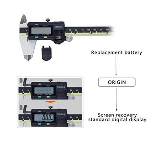 Calibrador digital LCD de 150 mm con medidor electrónico de precisión 4