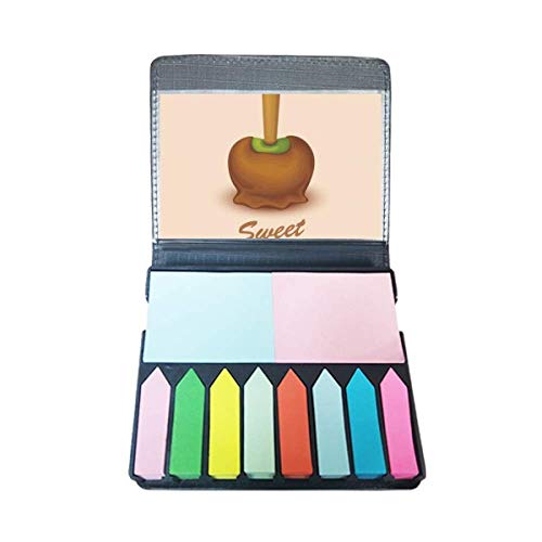 Boîte de marque-page auto-adhésive couleur chocolat pour vos livres