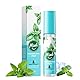 Minze Mundspray, 18ML, Mundspray mit Fruchtgeschmack,Atemerfrischer Mundgeruchspflege Mundspray, Bekämpft Mundgeruch, Hält den Atem Frisch, Reduziert das Gefühl von Mundtrockenheit