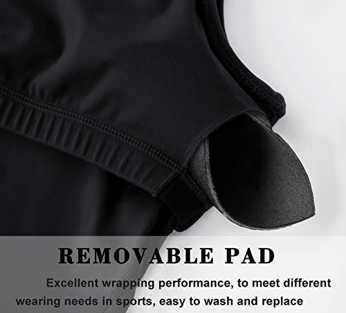 Dragon Fit Women’s Longline Sports Bra Wirefree Padded Medium Support Yoga Bras Gym Running Workout Tank Tops #TOP5