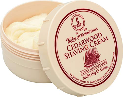 Taylor of Old Bond Street Cedarwood Shaving Cream cremeweiß 150 g