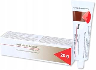 Ichthyol Salbe 20 g – Hautsalbe mit 10% Ammoniumbituminosulfonat – Salbe zur äußeren Anwendung – Masc ichtiolowa