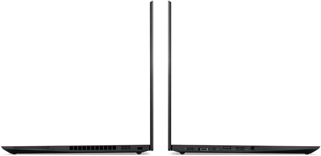 Lenovo Thinkpad T490s Laptop (20NX-002JUS) Intel Core i7-8565U, 8GB RAM, 256GB SSD, Intel UHD Graphics 620, 14-inch FHD (1920x1080) IPS Multi-Touch Screen, Backlit KB, Fingerprint, Win10 Pro64