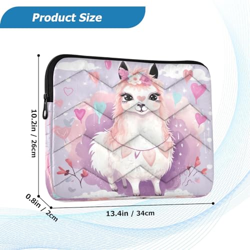 Funda para portátil 13-14 pulgadas impermeable diseño llama miniatura 3