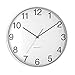 Union & Scale Un57796 Essentials Wall Clock, Aluminum, 12 (Un57796)