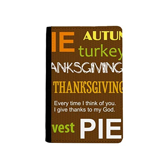 Portefeuille de voyage tarte d'automne pour organiser vos escapades de Thanksgiving