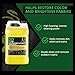 3D Upholstery & Carpet Shampoo - High Foam Stain Remover & Odor Eliminator Shampoo 1 Gallon