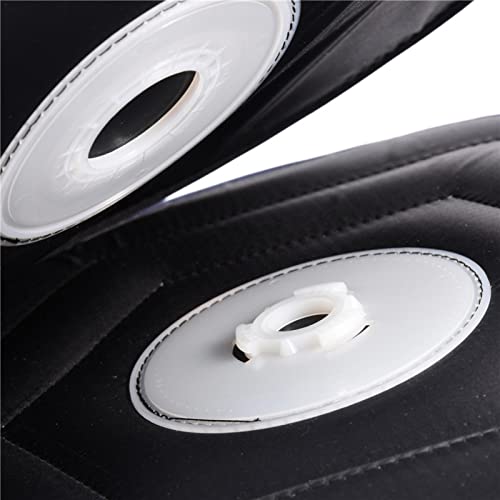 Car Seat Cushion, Posture Correction Pain Relief Height Boost Revolving Rotating Cushion, Memory Swivel Foam Mobility Aid Seat Cushion in Chair Tie On Pad, Dark Blue - Image 4
