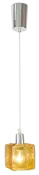 Amazon | キシマ クラックキューブ ペンダントライト Amber 1灯