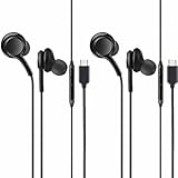 Auricolari per Samsung A17 / A16 / A15 / A14, Galaxy A35/A55/A34/A54, auricolari stereo Hi-Fi digitali in-ear con controllo del volume per Samsung Galaxy A14 5G