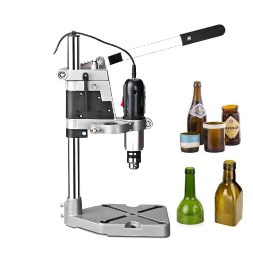 Glass Bottle Cutter, Electric Bottle Cutting Machine, 36Pcs Versatile Rotary Tool Kit for Drilling, Sanding, Polishing and Cutting Wine Bottles, Glass, Gandicrafts&DIY Creative Handicrafts.