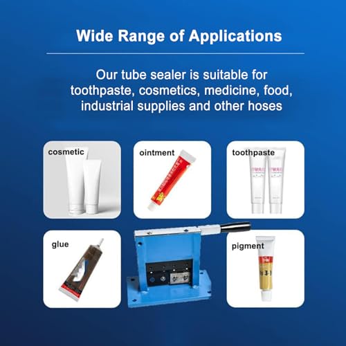 Aluminum Tube Sealer Manual Crimping Ointment Sealer Lightweight Aluminum Laminate Tube Sealer for Effective Closure — view 2