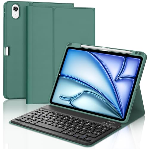 Teclado iPad Air 11 evita perder el lápiz gracias a su funda con soporte