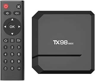 CHROX T98 Max Android 12.0 TV Box, 2GB RAM 16GB ROM Set Top Box Smart TV Box Allwinner H618 HD 4K HDR AV1 WiFi 2.4G 5.8Ghz BT 4.1 USB 2.0 Android TV Box