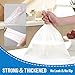 LainNeala Small Trash Bags 4 Gallon, 100 Count Small Garbage Bag Bathroom White Mini Trash Bag Trash Can Liners Unscented Small Garbage Bags for Bathroom Can