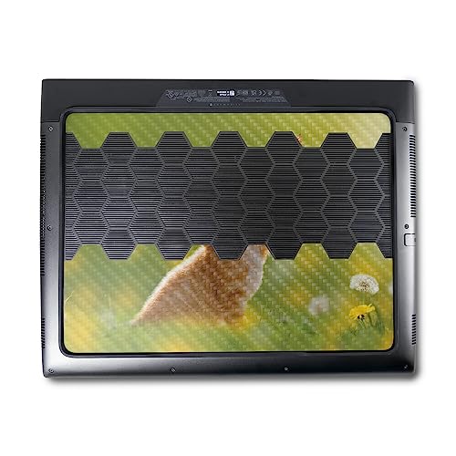 Image of MightySkins Carbon Fiber Skin Compatible with Alienware M18 R1 (2023) Full Wrap Kit - Kitty Dreams | Protective, Durable Textured Carbon Fiber Finish | Easy to Apply & Change Styles | Made in The USA