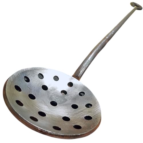 RotoMetals Casting Skimmer - 3 inch Steel for Lead/Pewter/Zinc Alloys Skimming Dross-Made in USA