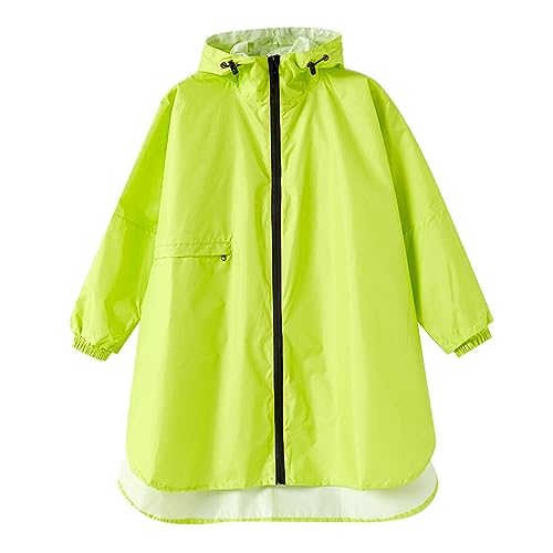 Poncho de pluie imperméable enfants avec compartiment sac à dos pour écoliers