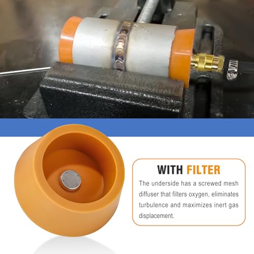 3mirrors 5.0"-6.0" Non-Toxic and High Temperature Silicone Purge Plugs Welding Back Purging Plugs Set of 4,for Header/Manifold/Exhaust Fabrication by 3mirrors - Image 3