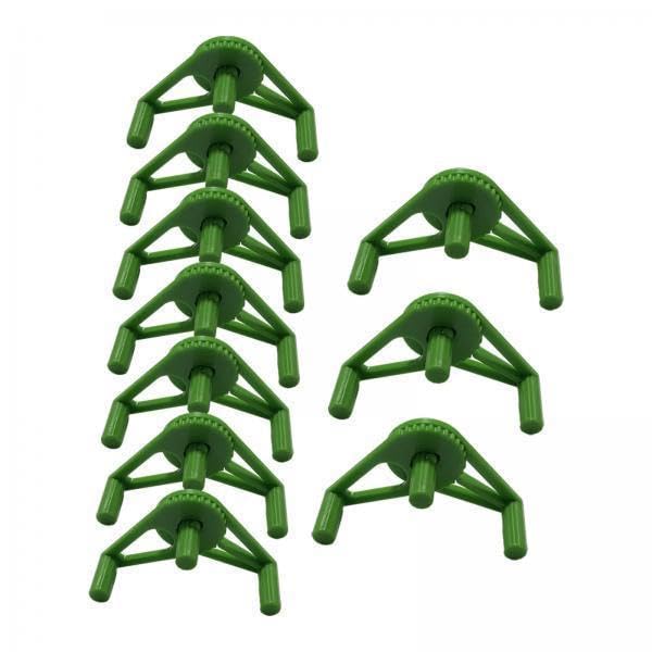 6X10Pcs Adjustable Plant Stem Training Clips for Bonsai Outdoor Plants Flowers Green | Yard, Garden & Outdoor Living | Gardening Supplies | Plant Care, Soil & Accessories-image-17