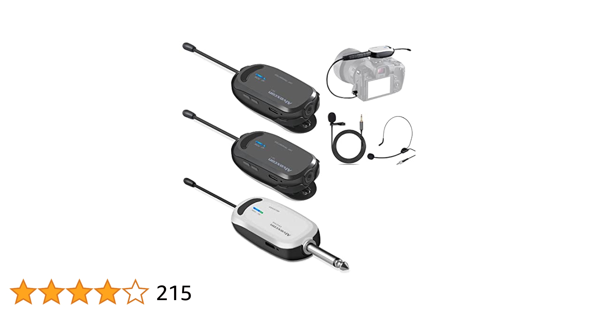 Alvoxcon UM320 ワイヤレスピンマイク USB UHF 2機セット Amazon