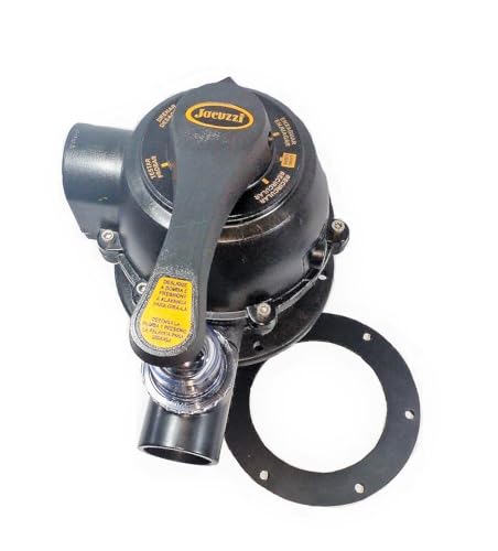 Válvula Seletora Cabeçote Filtros Jacuzzi CFA/TP C/Visor (2 Manômetros)