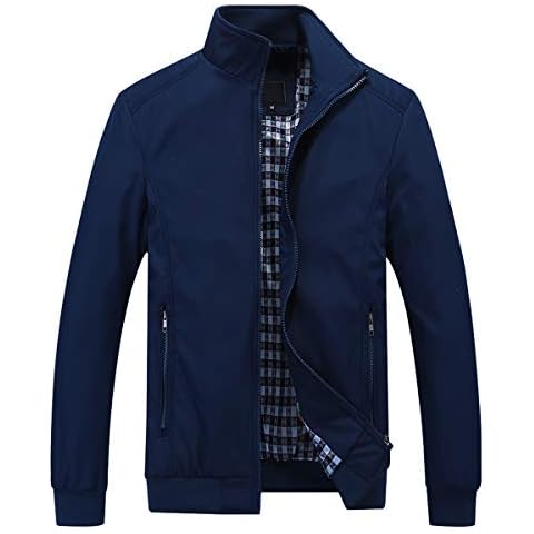 YOUTHUP Chaqueta de Hombre Casual Ligeras Cover