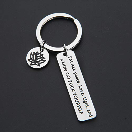 MAOFAED Funny Friend Gift, Swear Word Gift,Bestie Gifts,Friendship Gifts, Friendship Matching Keychain2