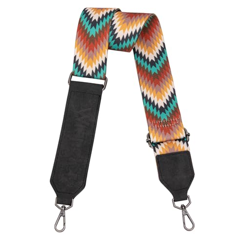 Image of Wrangler Strap Western Purse Straps Replacement Crossbody Handbag Adjustable Aztec Wide Guitar Strap