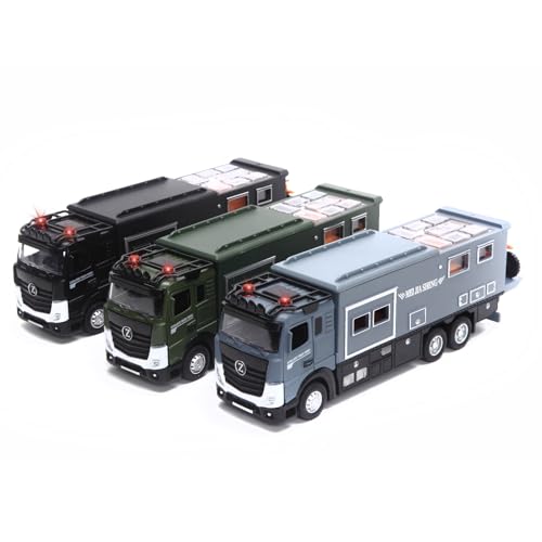 funnykid Wohnmobil Spielzeug für Jungen ab 4 Jahren – Druckguss Camper Modell mit Licht, Sound & interaktiven Modulen, Türöffnung, Rückziehmotor, Geschenkbox – Großer Metall Wohnwagen funnykid Wohnmobil Spielzeug für Jungen ab 4 Jahren – Druckguss Camper Modell mit Licht, Sound & interaktiven Modulen, Türöffnung, Rückziehmotor, Geschenkbox – Großer Metall Wohnwagen