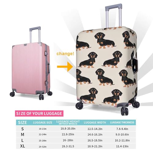 Housse de valise polyester blanche taille S protection bagage chien
